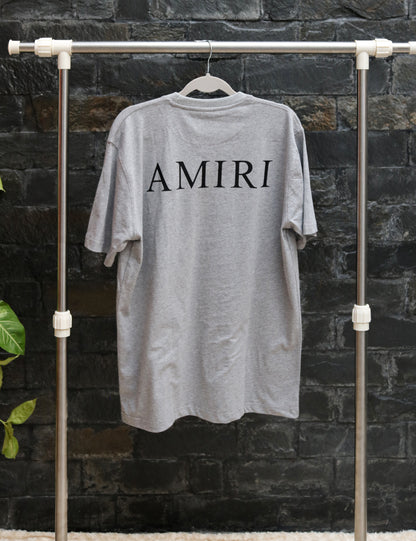 GREY AMIRI LOGO TEE