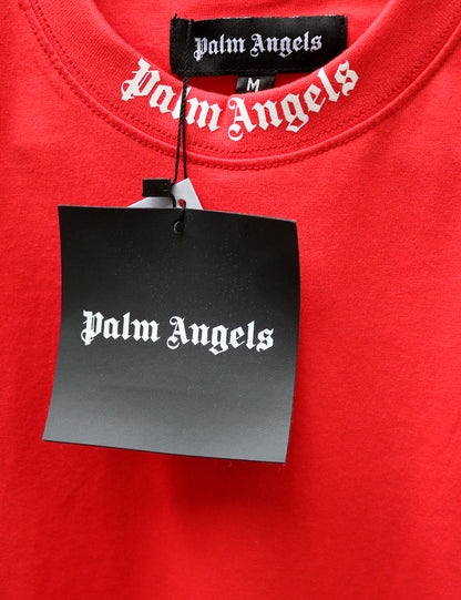 Palm Angels Oversized Red T-shirt