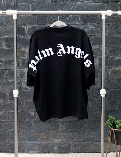 Palm Angels Oversized Black T-shirt