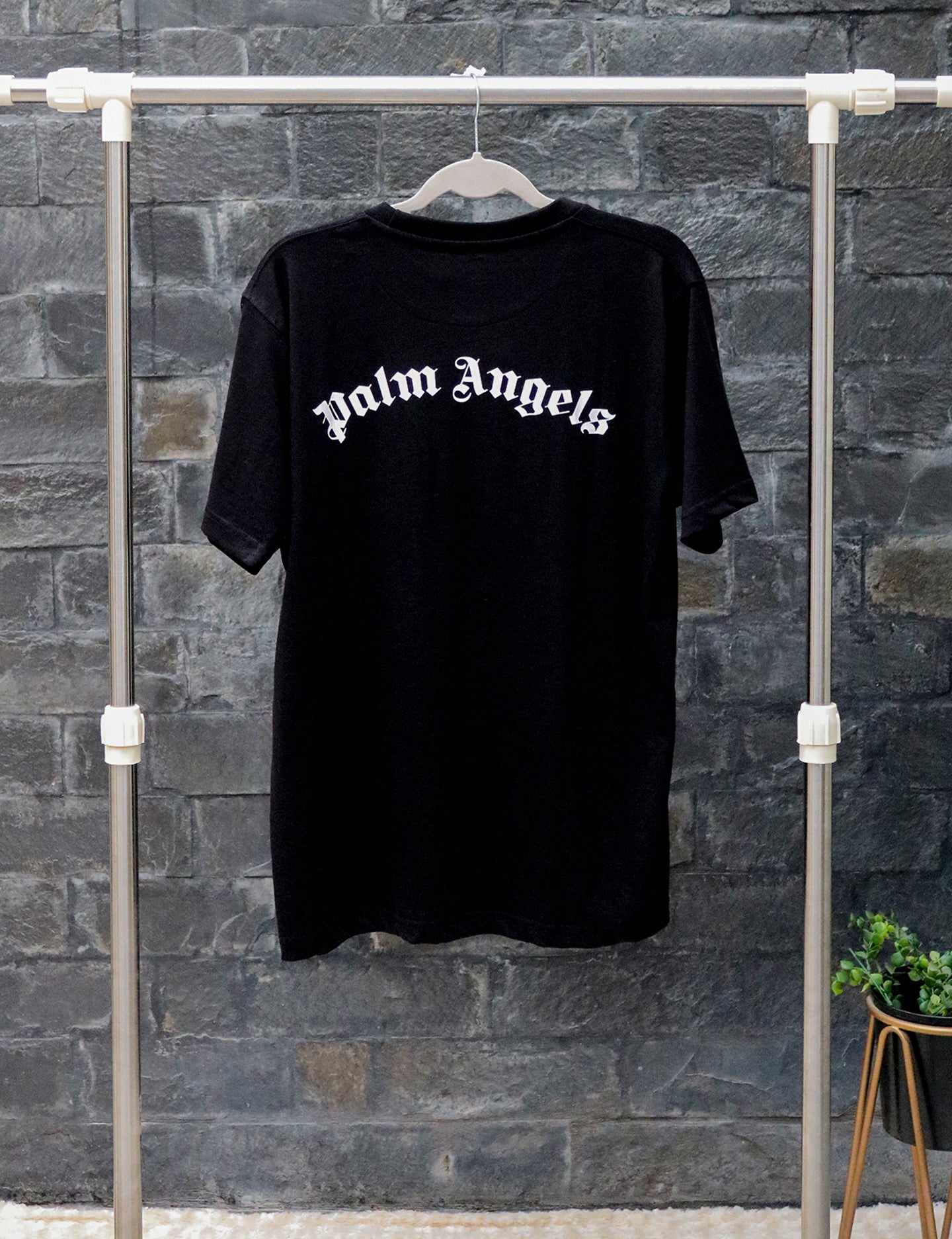 PALM ANGELS BEAR BLACK T-SHIRT