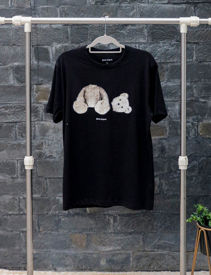 PALM ANGELS BEAR BLACK T-SHIRT