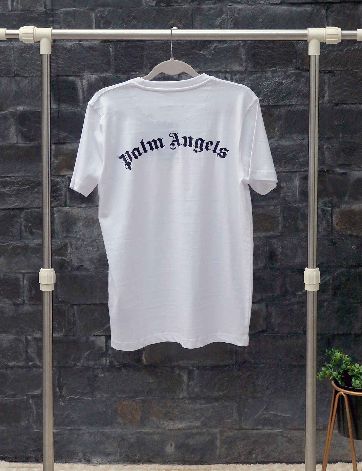 PALM ANGELS BEAR WHITE T-SHIRT